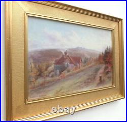 English Landscape Oil Painting Devon Landscape Signed Framed Victorian Original