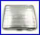 English Silver 925 Cigarette Case Interior Vermeil Antique Vintage 1920s