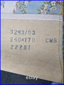 English Vintage Country House Wool Rug