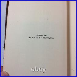 Essays and Ancient Fables of Francis Bacon 1932 Antique Vintage Book Leather