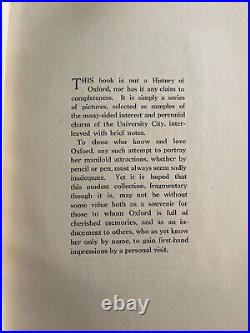 Fifty Postcard Water Colour Drawings Of Oxford 1912 Antique Vintage England