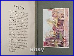 Fifty Postcard Water Colour Drawings Of Oxford 1912 Antique Vintage England