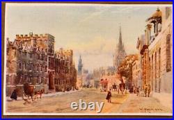 Fifty Postcard Water Colour Drawings Of Oxford 1912 Antique Vintage England