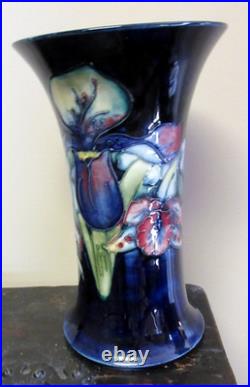 Fine Antique / Vintage English Moorcroft Floral Vase Estate Find
