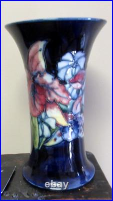Fine Antique / Vintage English Moorcroft Floral Vase Estate Find