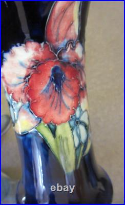 Fine Antique / Vintage English Moorcroft Floral Vase Estate Find
