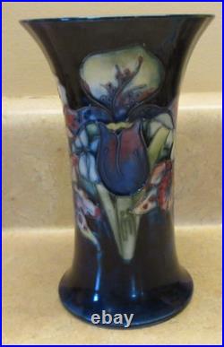 Fine Antique / Vintage English Moorcroft Floral Vase Estate Find