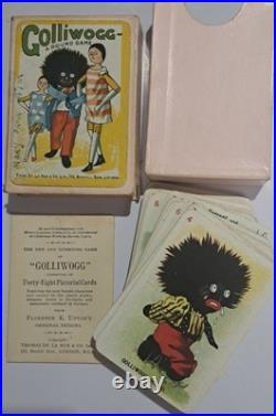 Florence K Upton Antique Vintage rare complete Pepys boxed Card set Dutch dolls
