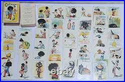 Florence K Upton Antique Vintage rare complete Pepys boxed Card set Dutch dolls