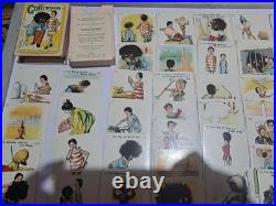 Florence K Upton Antique Vintage rare complete Pepys boxed Card set Dutch dolls