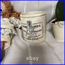 Frank Cooper Vintage English Antique Marmalade Jar