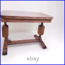 Gordon Russell Vintage English 18th Century Style Oak Rectangular Coffee Table