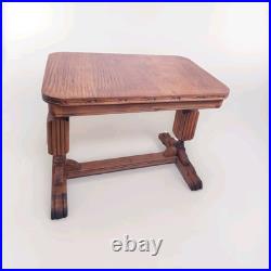 Gordon Russell Vintage English 18th Century Style Oak Rectangular Coffee Table