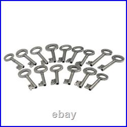 HOBBS & Co. SMALL Keys x 15 Job Lot COLLECTION Antique Keys Lot ref. K611