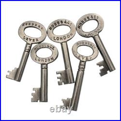 HOBBS & Co. SMALL Keys x 15 Job Lot COLLECTION Antique Keys Lot ref. K611