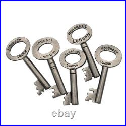 HOBBS & Co. SMALL Keys x 15 Job Lot COLLECTION Antique Keys Lot ref. K611