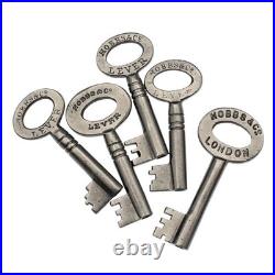HOBBS & Co. SMALL Keys x 15 Job Lot COLLECTION Antique Keys Lot ref. K611