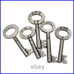 HOBBS & Co. SMALL Keys x 15 Job Lot COLLECTION Antique Keys Lot ref. K611