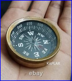 Handmade Antique Brass Compass Lot Of 50 Pcs Nautical Vintage Maritime Compass