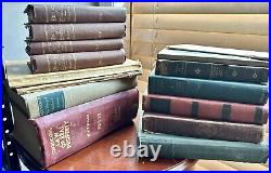 History Of England Oxford LAW Photography ANTIQUE VINTAGE Books HUGE Lot Of 15