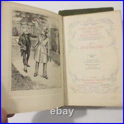 Honoré de Balzac Antique Vintage Miniature Book Lot 34 Engravings English 1901