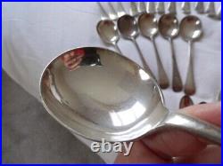 James Pinder Mixed Cutlery lot silver plated of Sheffield old English Vintage