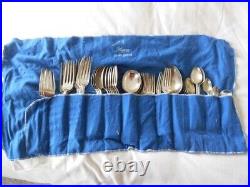 James Pinder Mixed Cutlery lot silver plated of Sheffield old English Vintage