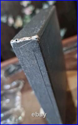 Jane Eyre Charlotte Bronte Vintage/Antique Leather-Bound Book With Box