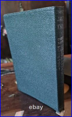 Jane Eyre Charlotte Bronte Vintage/Antique Leather-Bound Book With Box