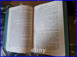 Jane Eyre Charlotte Bronte Vintage/Antique Leather-Bound Book With Box