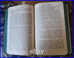 Jane Eyre Charlotte Bronte Vintage/Antique Leather-Bound Book With Box