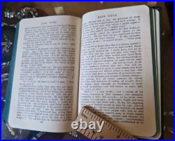 Jane Eyre Charlotte Bronte Vintage/Antique Leather-Bound Book With Box