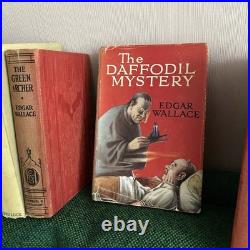 Job Lot 52 x Antique Vintage Edgar Wallace Books 1940s 1950s 1st Editions Pbacks