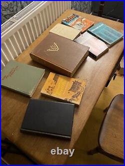 Job Lot of 8 Beautiful Antique Books