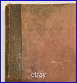 John Fox's Book of Martyrs Persecution Torture 1822 Vintage Antique History Text