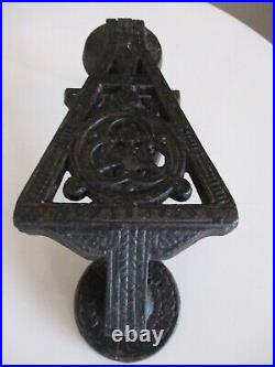 Large English Victorian door knocker