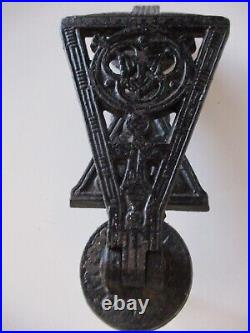 Large English Victorian door knocker