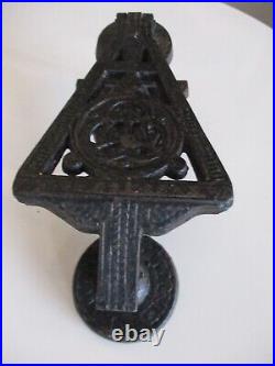 Large English Victorian door knocker