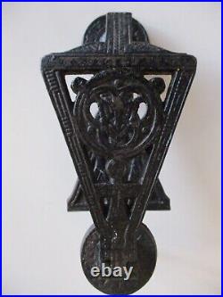 Large English Victorian door knocker