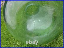 Large antique Carboy, English, Glass Storage Jar