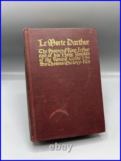 Le Morte D'Arthur The History of King Arthur Sir Thomas Malory antique vintage