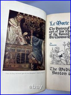 Le Morte D'Arthur The History of King Arthur Sir Thomas Malory antique vintage