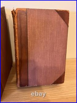 Lord Lytton Antique Leatherbound Hardback Books. Circa Compete set of 12