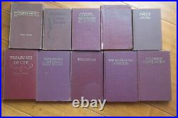 Lot 10 Vintage Ellen G White SDA Books Adventist Maroon Antique Hardcover