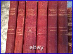 Lot of 13 Vintage/Antique HebrewithEnglish Jewish Prayer Books. Leather and Gilt