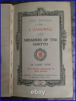 Lot of 13 Vintage/Antique HebrewithEnglish Jewish Prayer Books. Leather and Gilt