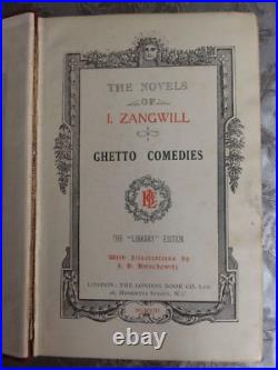 Lot of 13 Vintage/Antique HebrewithEnglish Jewish Prayer Books. Leather and Gilt