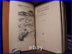 Lot of 7 Oversized Architecture Books 1909-1931 Antique Set Vintage Plates