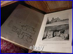 Lot of 7 Oversized Architecture Books 1909-1931 Antique Set Vintage Plates Lot of 7 Oversized Architecture Books 1909-1931 Antique Set Vintage Plates