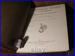 Lot of 7 Oversized Architecture Books 1909-1931 Antique Set Vintage Plates Lot of 7 Oversized Architecture Books 1909-1931 Antique Set Vintage Plates